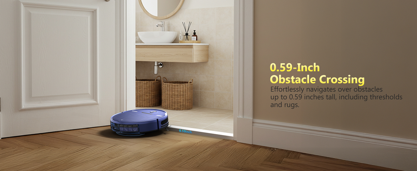 (y)robot vacuum Crossing 0.59inch-PC