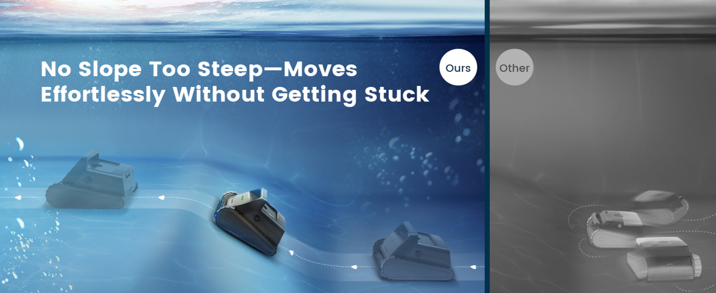 slope not get stuck